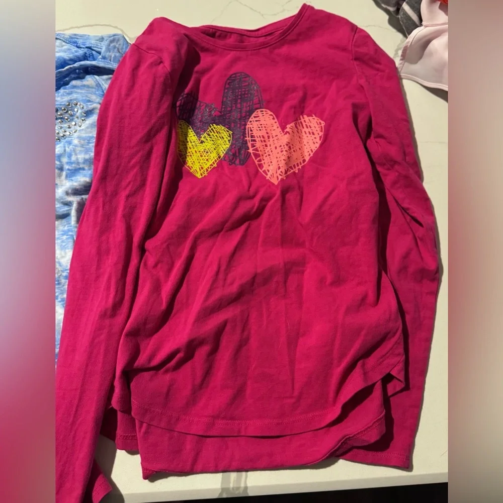 Three Girls Long Sleeve T Shirts 6-7